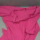 Women's Long Sleeve Bodycon Dress - Midi Casual Club Party Long Fitted Tight Fall Dresses (Hot Pink), Size 3XL