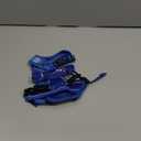 Cat Harness and Leash for Walking Escape Proof Soft Adjustable Cat Leash Breathable Comfortable Vest Easy to Wear Kitten Harness for Outdoor Travel (Blue, M (13-18lb))