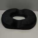 PT ENDORSED Donut Pillow for Tailbone Pain Relief, Hemorrhoid Pillow for Sitting, Donut Seat Cushion Post Surgery, Lifting Cushions for Postpartum Pregnancy, Coccyx, Bed Sore Cushion Butt Pillows (Medium - 17.5" x 14" x 2.75")