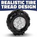 Tire Launch Race Car, Hinged Case with Mini Vehicle, Color Box Packaging - 1 Count