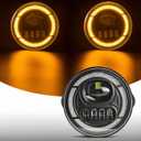 Led Fog Lights with DRL Comaptible with Ford Expedition 2007 2008 2009 2010 2011 2012 2013 2014, Compatible with 2008-2011 Ford Ranger, Upgrade and Modified 1 Pair Led Fog Lamp, Fog Light Assembly