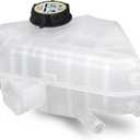 603-381 Coolant Overflow Reservoir Tank with Cap For 2011-2019 Ford Fiesta 1.0L/1.6L Replaces# BE8Z-8A080-A BE8Z-8100-A FO3014114 FRT1524C