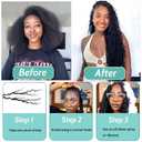 8 Packs Goddess Locs Crochet Hair 14 Inch,Boho Faux Locs Crochet Hair with Curly Ends,River Locs Crochet Braids for Black Women TBUG#