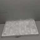 Glass Bud Vases for Flowers - Hewory Blown Modern Small Glass Vases for Centerpieces Set of 12, Mini Clear Bulk Flower Vases for Wedding Party Events Home Decor Floral Arrangement (Not Include Flower)