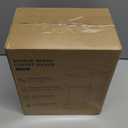 Mini Single Serve Coffee Maker for K Cup and Ground Coffee, Fast Brew One Cup Coffee Machine with Descaling Reminder and Water Window, 6 to 12 oz. Brew Sizes, Black (9.45 Inches)