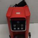 SHARDOR Single Serve Coffee Maker, Hot and Iced Coffee Machine for K Cup Pods & Ground Coffee, 6 to 14 oz Brew Sizes, with 50 oz Removable Water Tank, Bold Brew Setting, Stainless Steel, Red