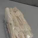 NPBAG 25 Pack 8.2'' X 10'' Mini Natural Cotton Tote Bags, Small Lightweight Blank Bulk Cloth Bags with 1pc of PTFE Teflon Sheet - Perfect for Parties Holidays