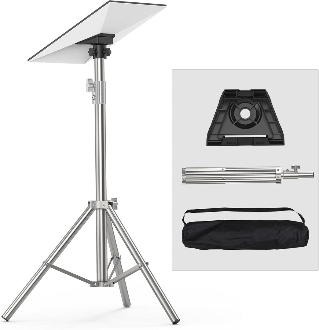 Starlink Gen 3 Tripod Stand, Stainless Steel Mount Supports Gen 3/V4 and Standard Kickstand Dish, Includes Pipe Adapter, Height Adjustable from 2.6 to 4.2Feet, Portable Starlink Accessories