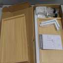 ART-GIFTREE Clamp On Desk Shelf 2-Tier, 12.5 inch Wood Shelving Unit for Office Desk/Gaming Accessories, Tabletop Book Storage Rack, Shelf for Top & Under of Desk, Natural