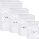 Kosiz 600 Pcs Clear Cellophane Bag Plastic Poly Shirt Bag Bulk Resealable Clothes Packing Self Adhesive Packages for Business Shipping(6'' X 9", 8'' X 10", 9'' X 12", 11'' X 14")