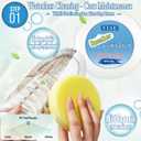 Sneaker Cleaning Kit, Multi Purpose Sneaker Cleaner White Shoe Cleaner Kit, Complete Shoe Care Set with Sneaker Cleaning Cream, Powerfully Shoe Stain Remover, 12 Shoe Wipes, Towel and more