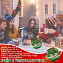 3 x Hilarious Exchange Party Game Dice, Exchange Gifts Family Game, Christmas Stocking Stuffers Gifts Exchange Dices Game, Gift Exchange Dice for Family Friends Holiday Party Supplies (Green)