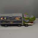 JOYIN 13 in 1 Dinosaur Toys for Kids 3-5, Dinosaur Truck with 12 Pull Back Cars, Birthday Gifts Toys for 3 4 5+ Year Old Boy, Transport Carrier Truck for Toddlers, Christmas Great Gifts for Grandkids