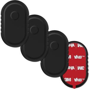 4 Pack Waterproof Case Compatible with Samsung Galaxy SmartTag2, Hidden Tracker Galaxy Smart Tag 2 Holder with 3M Adhesive Sticker, Anti-Lost Scratch Protective Cover for Samsung Tag2 Black