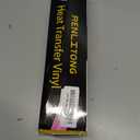RENLITONG Navy Iron on Vinyl 12 Inch by 50 ft Roll Heat Transfer Vinyl for T-Shirt Navy HTV Rolls for All Cutter Machine - Easy to Cut & Weed for Heat Transfer Design