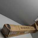 MAYOLIAH Large Single Panel Room Divider on Wheels, 71W x 75H Rolling Privacy Screen, Portable Wall Divider for Home Office Partition, Black