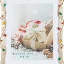 LARAINE Picture Photo Frame 8x10 Metal 2025 Christmas High Definition Display Pictures for Tabletop Home Decorative Holiday Gift (Gold,8x10)