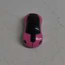 2.4GHz 3D Car Shape Wireless Optical Mouse USB Gaming Mouse with Receiver for PC Laptop (Pink)