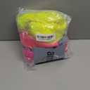 Womens Aerobics Costume 80s Workout Outfit 90s Accessories Set Retro Jogging Suit Waist Bag Gym Yoga Running (Small, Pink)