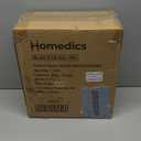 Homedics Bubble Mate Foot Spa, Toe Touch Controlled Foot Bath with Invigorating Bubbles and Splash Proof, Raised Massage Nodes and Removable Pumice Stone