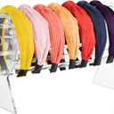 Headband Holder,Hairband Display Stand, Clear Jewelry Organizer for Girl Women Gifts, The Perfect Headband Display Organizer