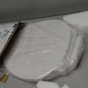 KOHLER K-26801-0 Impro ReadyLatch Quiet Close Elongated Toilet Seat, White Toilet Seat, Grip-Tight Bumpers, New Home Essentials, Slam Prevention