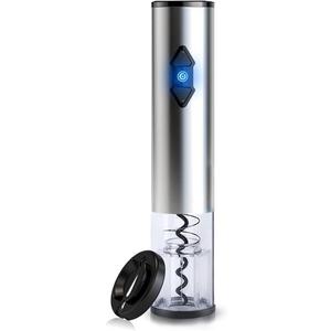 CIRCLE JOY Electric Wine Opener, Battery Wine Opener, Wine Bottle Opener, Electric Corkscrew, Wine Puller, Wine Screwpull, Uncorker, Cork Remover, Stainless Steel
