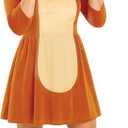 fun shack Reindeer Costume, Reindeer Costume Women, Christmas Character Costumes, Christmas Costumes For Women (XL, Green)