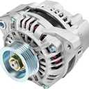 SCITOO Alternator Fit for Honda for Civic 2001-2005 1.7L & for Acura EL 2001-2005 1.7L - 12V 70 Amp CCW 6-Groove Pulley, Replace OE 13893 AMT0125 A5TA7091 31100-PLM-A01 AFGA51 AHGA50 400-48035