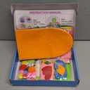 WATINC 6Pcs Hand Puppet Making Kit, Art Craft Felt Sock Puppet Toys, Creative DIY Make Your Own Pompoms Wiggle Googly Eyes Storytelling Role Play Party Supplies Gift for Girls Boys (Animals)