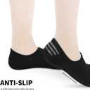 VOROLO No Show Socks for Womens,Low Cut Ankle Non Slip Flat Boat Invisible Liner Cushion Athletic Socks (Medium, 12pairs-offwhite4+beige4+black4)