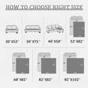 fuguitex Waterproof Dog Bed Cover Dog Blanket for Pet Furniture Bed Couch Sofa Reversible Linen Texture(52"*82",Cream+ Wheat)