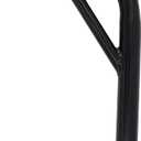 Bike Seat Post with Support, Steel Lay Back BMX Bicycle Seat Post w/ Support, Multiple Sizes (Black) (27.2 X 350mm)
