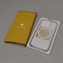 Miracase Magnetic for iPhone 16 Pro Case Full-Body Phone with Built-in Glass Screen Protector, [Compatible with MagSafe] Military Drop Proof 16 Pro Cover Bumper 6.3 inch, Clear Glitter