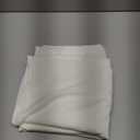 HOMEIDEAS Non-See-Through French Door Curtains Set of 2 for Front Door, Light Filtering Privacy Semi Sheer Window Curtains with Rod Pocket and Tie Back, Ivory, 26W X 72L Inch