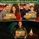 Survival Kit Tool Advent Calendar 2025 Adult Men, 24 Days Countdown to Christmas Calendar with Outdoor Gadgets Xmas Countdown Gifts for Teen Boys Husband Son