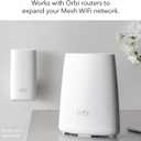 NETGEAR Orbi Wall-Plug Whole Home Mesh WiFi Satellite Extender - works with your Orbi router to add 1,500 sq. feet of coverage at speeds up to 2.2 Gbps, AC2200 (RBW30)
