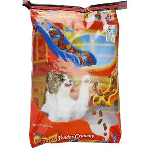 Friskies Dry Cat Food, Tender and Crunchy Combo, 16 Lb Bag