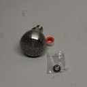 AISOSO High Pressure Shower Heads, Showerheads 3 Inches with 360 Rotation and Silicone Nozzles for Strong Spray Relaxing and Comfortable Shower, Brushed Nickel