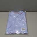 French Toast Boys Short Sleeve Oxford Dress Shirt (Standard & Husky) (Light Blue,18)