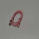 etguuds USB A to USB C Cable 6ft, 1-Pack, 3A Fast Charging Type C Charger Cord for iPhone 17 16 15 Pro Max 16e 17 Air, Samsung Galaxy S25 S24 S23 S22 S21 S20 A17 A16 A56 A55 Flip Fold, Pink