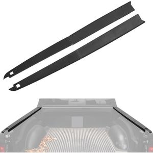 5.7ft Truck Side Bed Rail Caps for Dodge Ram 1500 Crew Cab 2009-2018– Left Right Side Truck Bed Rail Protector Cover W/Stake Holes