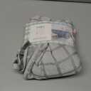 Lintex Tablecloth 52x70 Inches, Gray 