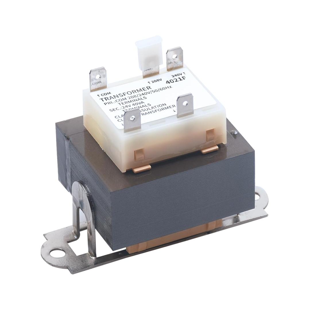 240V to 24V Transformer 0130M00138S, Compatible with Goodman Amana 40VA Furnace Transformers for B1141643, B11416-43, PF40224-208/240 Volt to 24 Volt Heater HVAC
