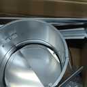 REEPLAR 8-Inch Ceiling Mount Exhaust Fan, 200 CFM Powerful Ventilation, Replacement for 505 Vertical Discharge Exhaust Fan, Fits 8" Roof Duct System, Ideal for Kitchen, Bathroom and Laundry Room, Medium