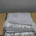 8x10 Area Rug for Living Room Moroccan Washable Rugs Non Slip Indoor Floor Carpet Foldable Large Soft Area Rug for Dining Room Bedroom with Low Pile(Grey,8'x10')