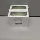 2 x MEEDEE Sage Green Velvet Ribbon 1.5 Inch Single Face Nylon Velvet Ribbon 10 Yards Spool Light Green Ribbons for Christmas Tree, Gift Wrappig, Rustic Wreath, Velvet Bow, Hair Bows, Home Decor