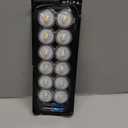 HL Submersible LED Light,Warm White Small LED Light,100 Hours Waterproof Flameless Led Lights Battery Powered for Wedding Home Vase Festival Party Decoration 12pcs (Builtin 24 Batteries)