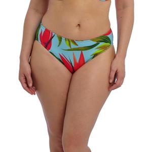 Fantasie Swim Women's Pichola Mid Rise Bikini Brief (X-Large, Aqua)
