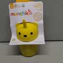 Munchkin Gentle Transition Honey Bear Straw Cup for Babies and Toddlers 6 Months and Up, Squeezable Sippy Bottle for Easy Drinking, 9 Ounce, Yellow